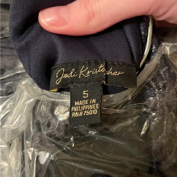 Jodi Kristopher Blue Dress - Picture 4 of 4